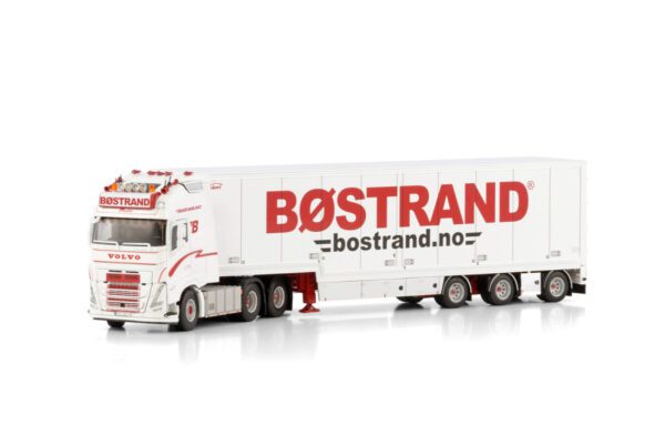 BØSTRAND; VOLVO FH5 GLOBETROTTER XL 6X2 TAG AXLE BOX TRAILER - 3 AXLE - Bild 4