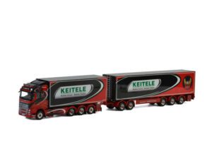 LASSE TYNJÄLÄ; VOLVO FH4 GLOBETROTTER RIGED TRUCK BOX DRAWBAR BOX