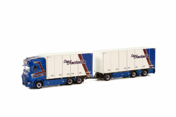 SIEP AMSTERDAM; SCANIA S HIGHLINE | CS20H ​​6X2 TAGAXEL STYV LÅDA TRUCK KOMBI - 6 AXLAR