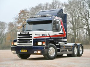 BEEKMAN TRANSPORT APELDOORN; SCANIA 3 SERIES TORPEDO 6X2 TAG AXLE