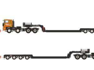 HOLTROP V.D. VLIST; DAF 3600 8X4 EURO LOW LOADER – 4 AXLE