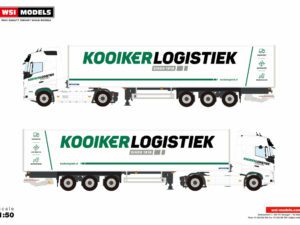 KOOIKER; VOLVO FH4 GLOBETROTTER 4X2 BOX TRAILER – 3 AXLE