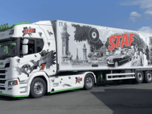 STAF; SCANIA R HIGHLINE CR20H 4X2 REEFER TRAILER – 3 AXLE