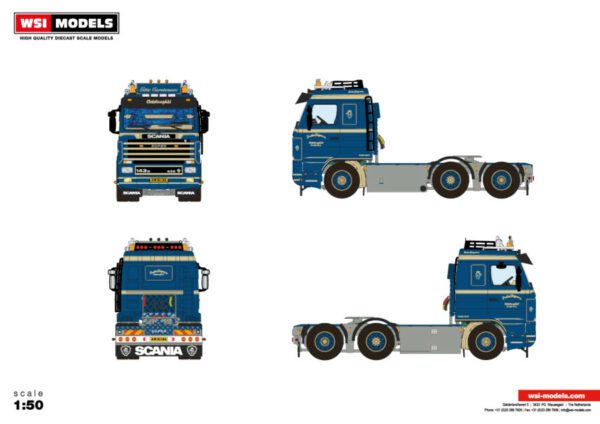 PREBEN JORGENSEN; SCANIA 3-SERIEN STREAMLINE 6X2 TAGAXEL - Bild 3