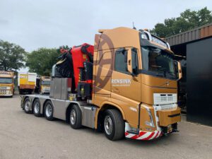 RENSINK; VOLVO FH5 GLOBETROTTER XL 10X4 MED PALFINGER PK 165.002 TEC 7 + JIB