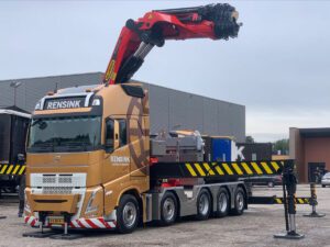 RENSINK; VOLVO FH5 GLOBETROTTER XL 10X4 MED PALFINGER PK 165.002 TEC 7 + JIB