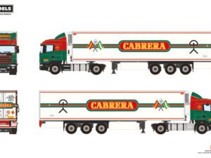 TRANSPORTES CABRERA; SCANIA 4 SERIES FLAT ROOF 4X2 REEFER TRAILER – 3 AXLE