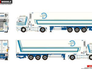 VAN DE PLASSE; SCANIA 3 SERIES STREAMLINE 4X2 KYLTRAILER – 3 AXLAR