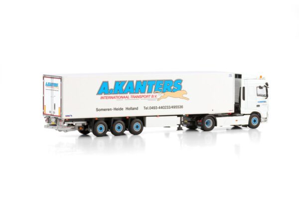 A. KANTERS TRANSPORT; DAF XF SPACE CAB MY2017 4X2 REEFFER TRAILER - 3 AXLAR - Bild 2
