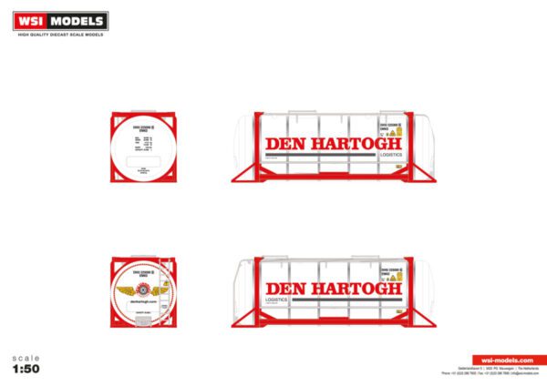 DEN HARTOGH; 20FT TANK CONTAINER