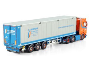 J. VAN BENTUM; SCANIA S NORMAL CS20N 6X2 TWIN STYR TIPP VOLYM TRAILER – 3 AXLAR