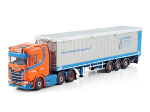 J. VAN BENTUM; SCANIA S NORMAL CS20N 6X2 TWIN STYR TIPP VOLYM TRAILER – 3 AXLAR