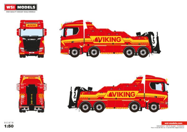 VIKING; SCANIA R NORMAL CR20N FALKOM 8X4