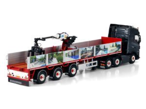 Stone base; VOLVO FH5 GLOBETROTTER 6X2 TWIN STEER BRICK TRAILER – 3 AXLE