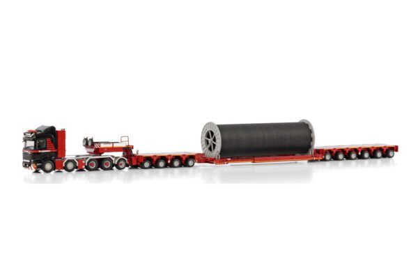 Mammut; SCANIA STREAMLINE HIGHLINE 8X4 MED ADD ON AXLE SCHEUERLE INTERCOMBI - 4 AXLAR KABELHULLE MED KABEL