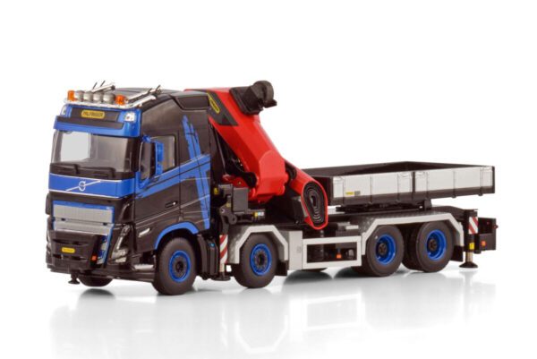 Premium Line; VOLVO FH5 GLOBETROTTER 8X4 WITH PALFINGER PK 1350 TEC + JIB DEMOUNTABLE BODY - Bild 2