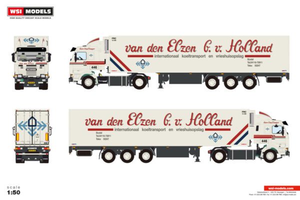 Van den Elzen; SCANIA 3 SERIES 4X2 REEFER TRAILER - 3 AXLE - Bild 2