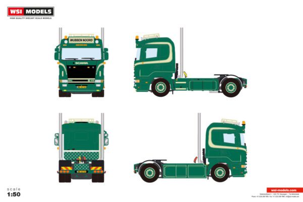 Wubben Noord; SCANIA 4 SERIES FLAT ROOF 4X2 - Bild 2
