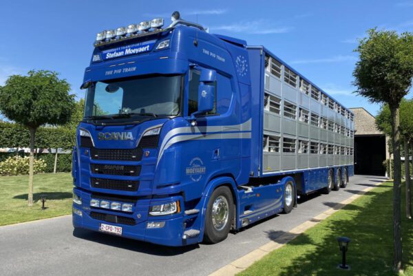 Moeyaert; SCANIA S HIGHLINE CS20H 4X2 LIVE STOCK TRAILER - 3 AXLE - Bild 3