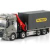 Palfinger; MAN TGX XXL EURO 6C (FACELIFT) RIGED FLATBED TRUCK 8X4 WITH PALFINGER PK 480 TEC + 20FT CONTAINER