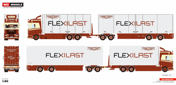Flexilast Scania next gen Bil +släp - Bild 5