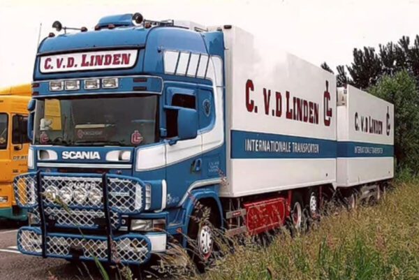 C. v.d. Linden; SCANIA R4 TOPLINE RIGED REEFER TRUCK 6X2 TAG AXLE RIGED REEFER DRAWBAR TURNTABLE TRAILER - 6 AXLE - Bild 4