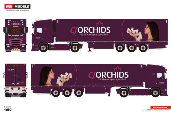 CJ Orchids; SCANIA S HIGHLINE CS20H 4X2 REEFER TRAILER - 3 AXLE - Bild 2