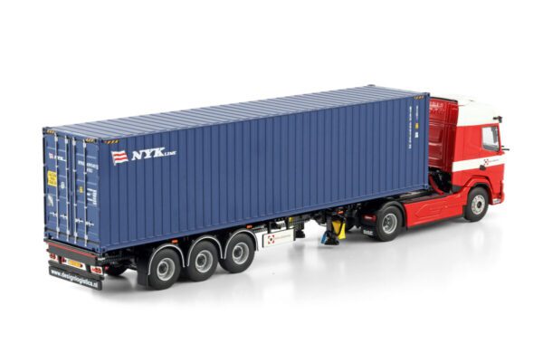 Design Logistics; DAF XF SH MY25 WITH SKY LIGHTS 4X2 FLEX CONTAINER TRAILER - 3 AXLE + 40FT CONTAINER - Bild 2