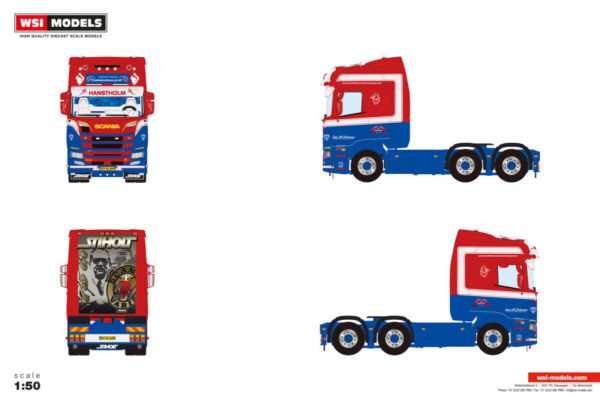 Jens H. Petersen; SCANIA R HIGHLINE CR20H 6X2 TAG AXLE - Bild 3