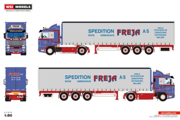 Klaus Bonding; SCANIA 3 SERIES STREAMLINE 4X2 CURTAINSIDE TRAILER - 3 AXLE - Bild 2
