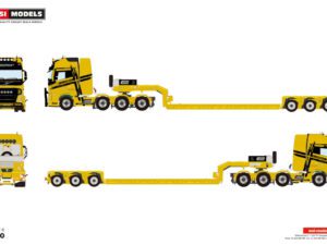 L.A. van Roozendaal; VOLVO FH5 GLOBETROTTER XL 8X4 EURO LOW LOADER – 3 AXLE